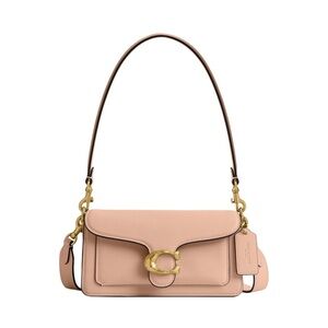 New Coach Tabby 20 Cream Pink Leather Shoulder Bag